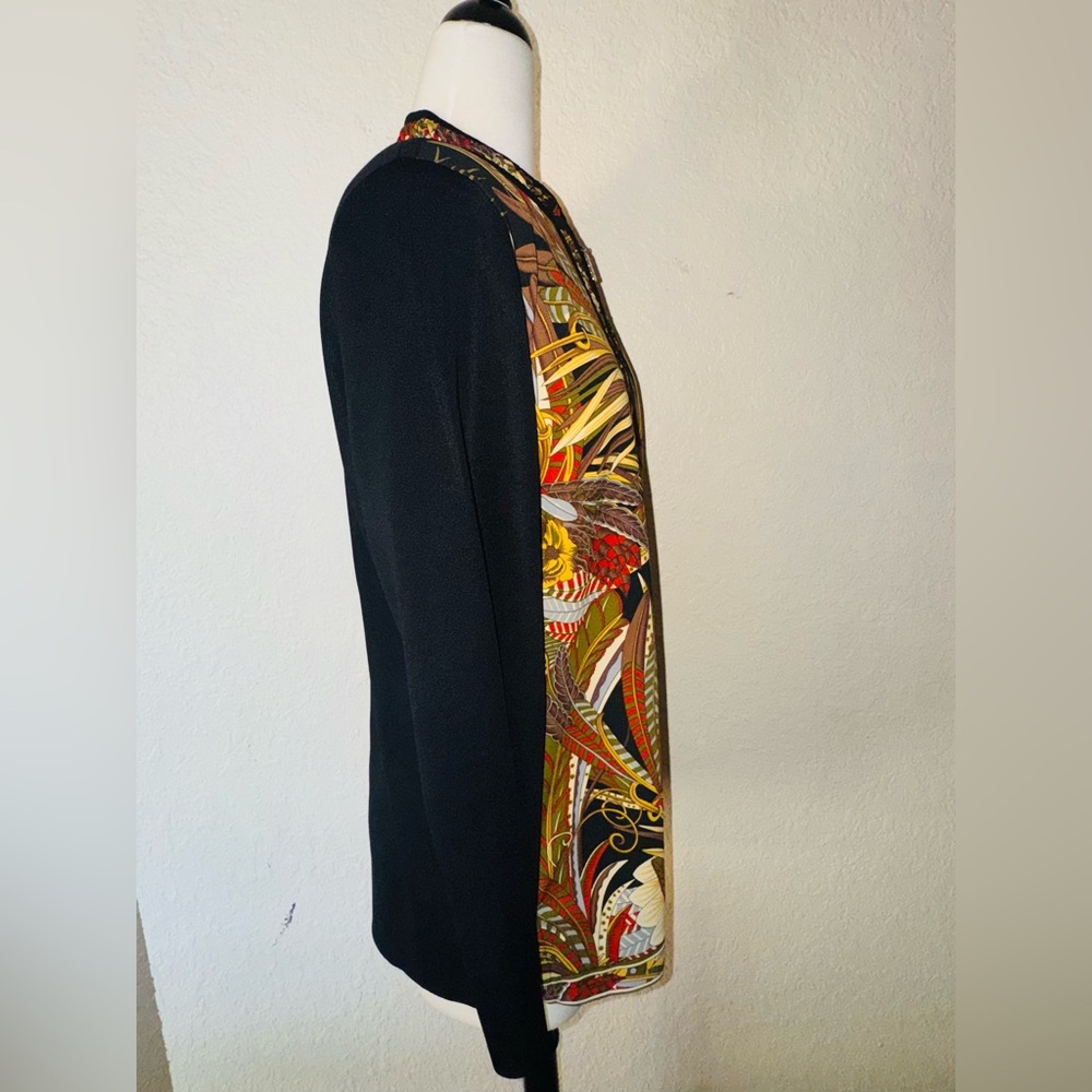Colorful Misook Zipper Jacket - Picture 2 of 10